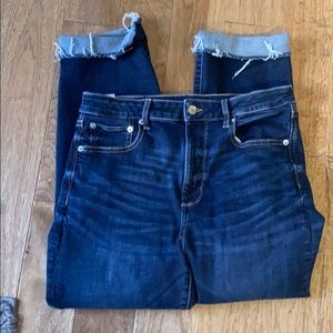 American eagle cropped jeans